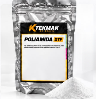 Poliamida DTF Tekmak do Brasil pó termocolante